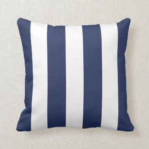 Coussin Bleu et blanc de minuit