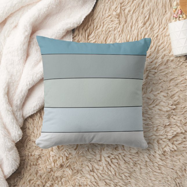 Coussin Bleu Et Gris Sur Papier Aquarelle (Couverture)