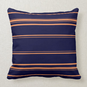 Coussin Bleu Et Orange De La Marine Moderne
