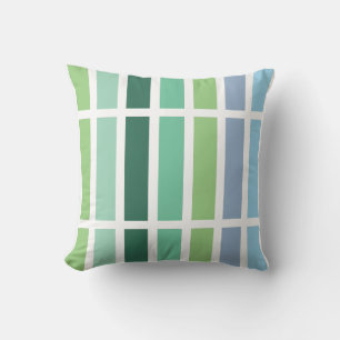 Coussin Bleu et vert