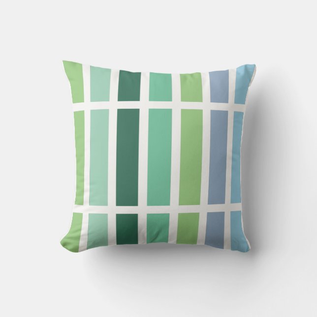 Coussin Bleu et vert (Recto)