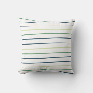 Coussin Bleu et vert Motif/impression