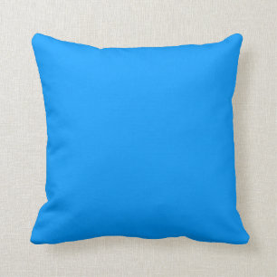 coussin bleu moyen lumineux