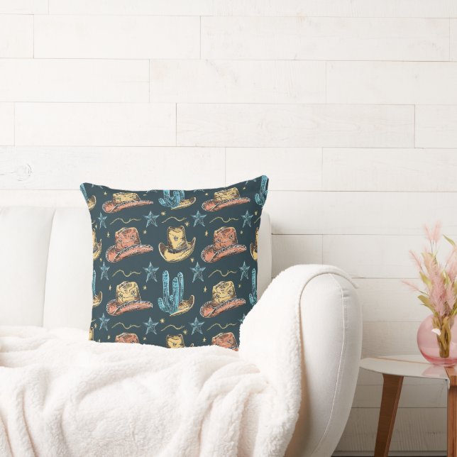 Coussin Bleu occidental  (Canapé)