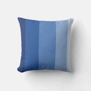 Coussin Bleu Ombre