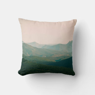 Coussin Bleu par les montagnes