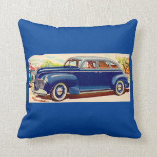Coussin bleu Plymouth 1941