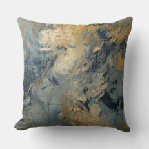 Bleu poussiéreux, bleu marine, or moutarde, textil