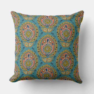 Coussin bleu safa
