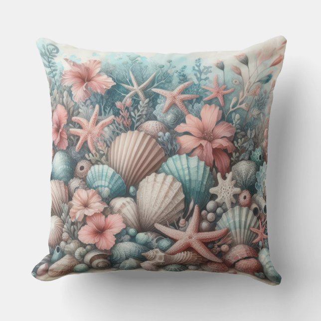 COUSSIN BLEU TROPICAL & CORAL SOUS MARINS (Recto)