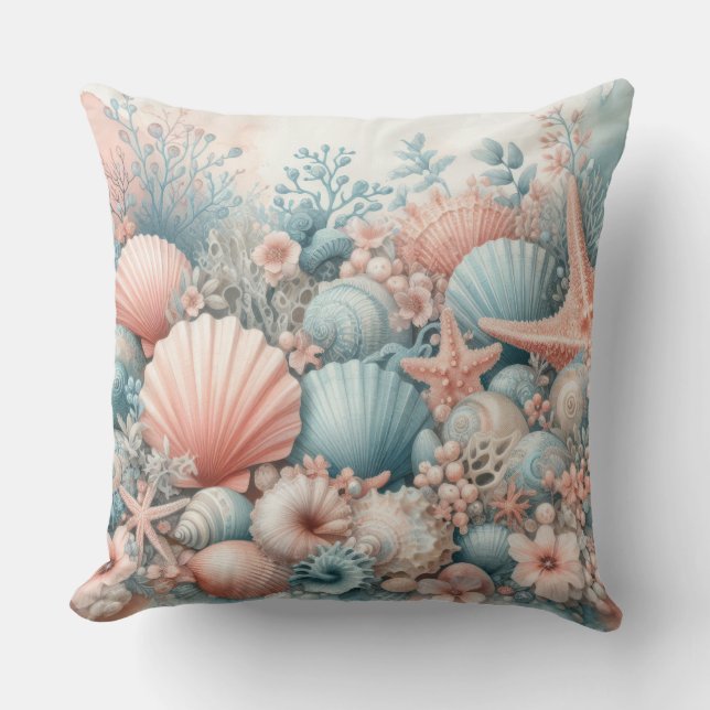 COUSSIN BLEU TROPICAL & CORAL SOUS MARINS (Recto)