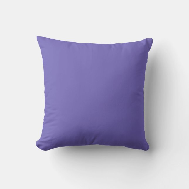 Coussin Bleu-violet (Crayola)(couleur unie)  (Recto)