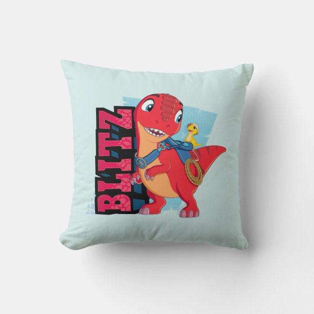 Coussin Blitz | Dino Ranch (Recto)