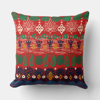Coussin bloc de lotus Noël