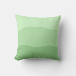 Coussin Blocs couleur forme organique Sage Vert