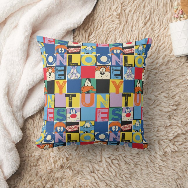 Coussin Blocs de contrôle de caractères LOONEY TUNES™ (Couverture)