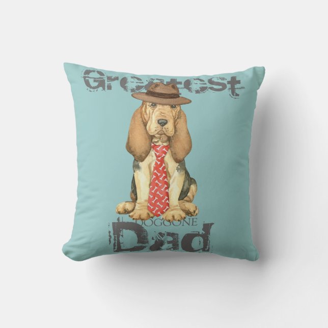Coussin Bloodhound (Recto)