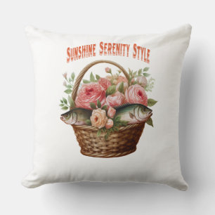 🐟 Coussin Bloom & Splash 🌸