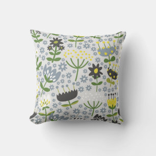 Coussin Blooms de pré vibrants