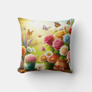 Coussin Blooms enchantés