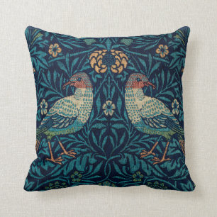 Coussin Blue Birds Motif par William Morris