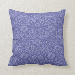 Coussin Blue Gem Damask