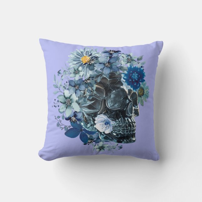 Coussin Blue Reverie (Recto)