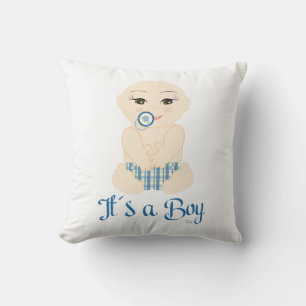 Coussin Blue Shades Newborn Design