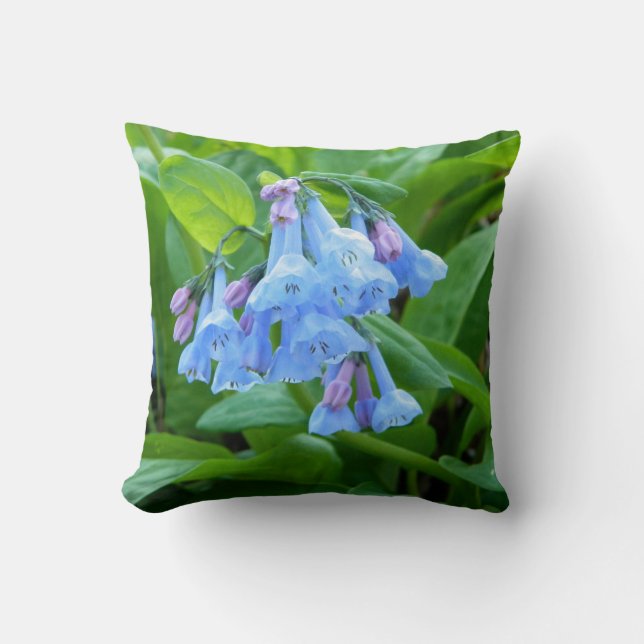 Coussin Bluebells Ring (Virginia Bluebells Coussin) (Recto)
