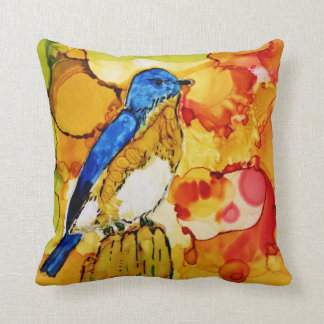Coussin Bluebird à l'automne