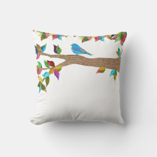 Coussin Bluebird, Coussin coloré, Personnaliser