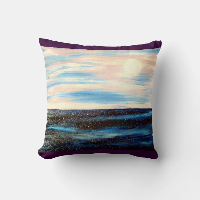 Coussin Blues to You (Recto)