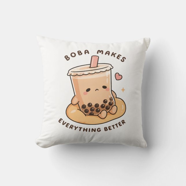 Coussin Boba rend tout meilleur (Recto)