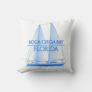 Coussin Boca Ciega Bay Coastal Nautical Sailing Sailor
