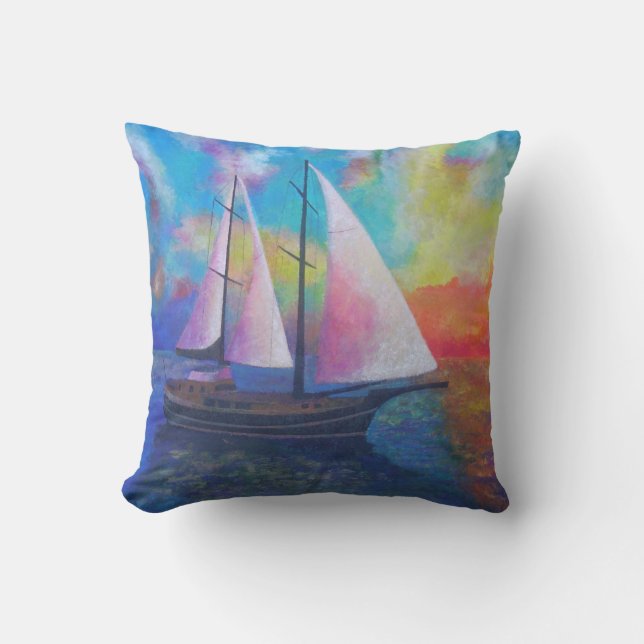 Coussin Bodrum Turquoise Coast Gulet Cruise (Recto)