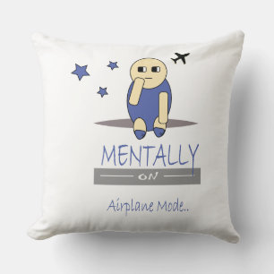 Coussin Body manche longue FunnyChimy Mentalement en mode 