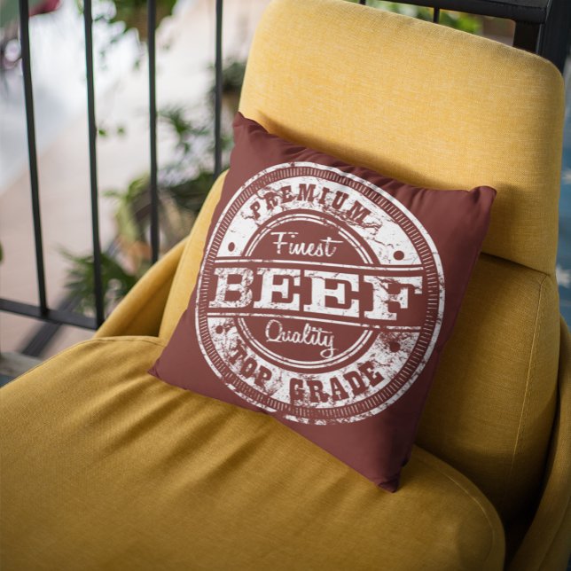 Coussin Boeuf de qualité supérieure - Couleurs foncées (Créateur téléchargé)