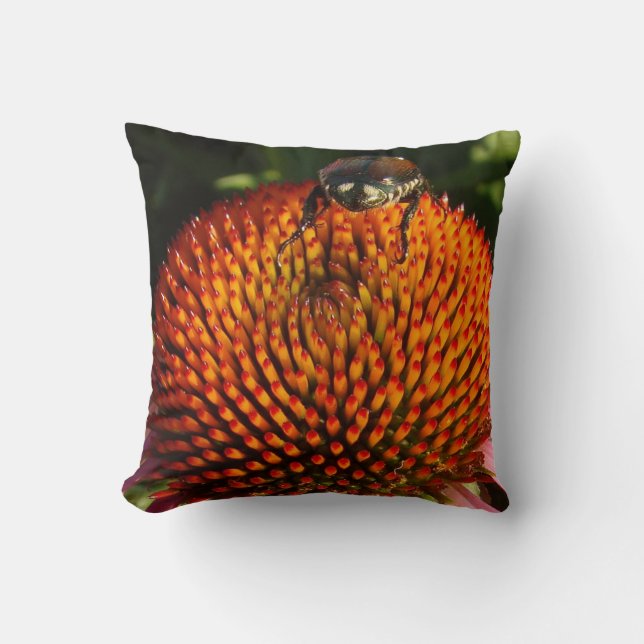 Coussin Bogue sur la fleur (Recto)