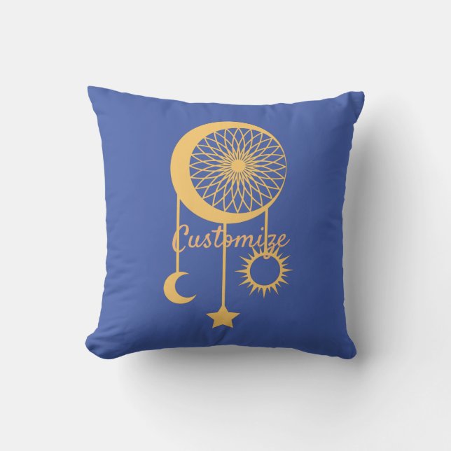 Coussin Bohemian Dream Catcher Thunder_Cove (Recto)