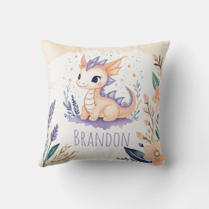 Coussin Boho Dragon personnalisé -