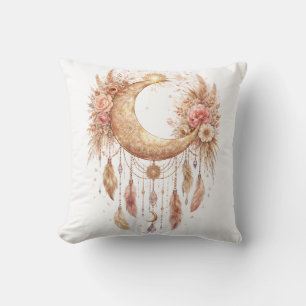 Coussin Boho Moon ambiance mystique