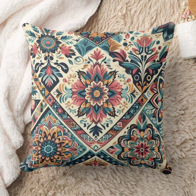 Coussin BOHO motif Large (Couverture)