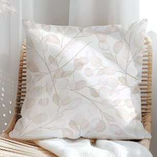 Coussin Boho Neutral Lunaria Lune Violette