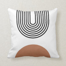 Boho Rainbow Brown Black Terracotta Moderne