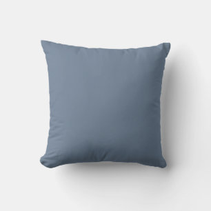 Coussin Boho Silver Gris Couleur solide