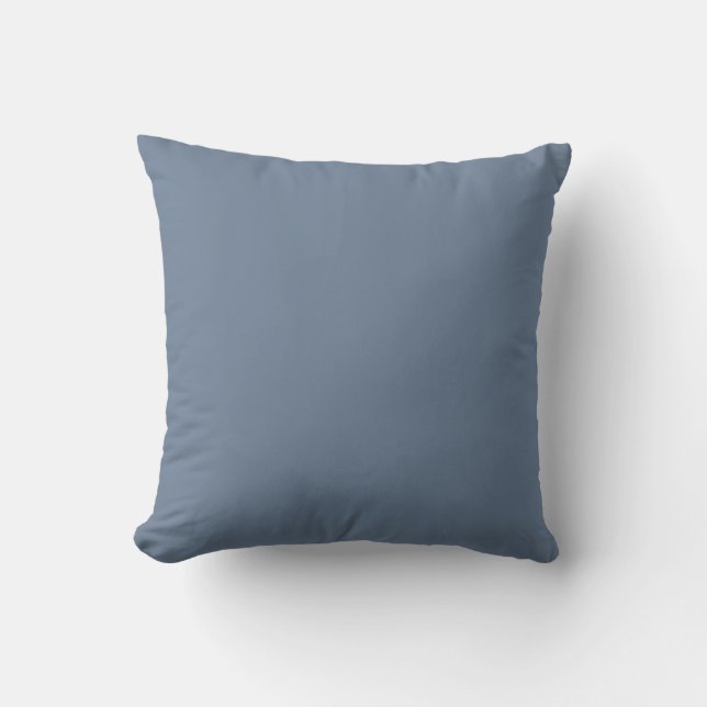 Coussin Boho Silver Gris Couleur solide (Recto)
