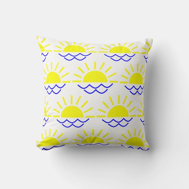 Coussin Boho Sun (Recto)