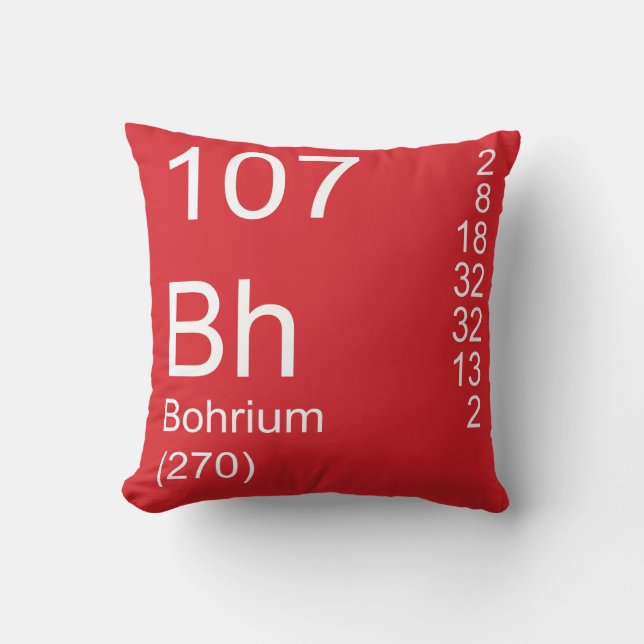 Coussin Bohrium (Recto)