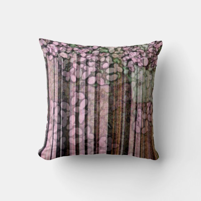 Coussin Bois à fleurs (Recto)