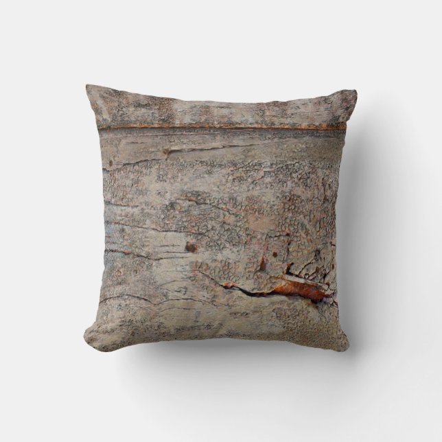 Coussin bois Brown (Recto)